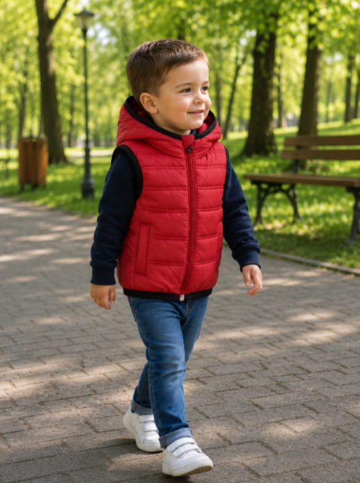 Vesta de fas pentru copii, Vitamins Baby, Rosie [2]