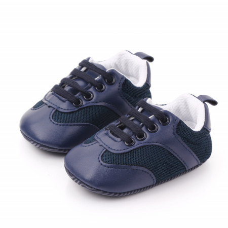 Bebe - Adidasi bleumarine cu sireturi