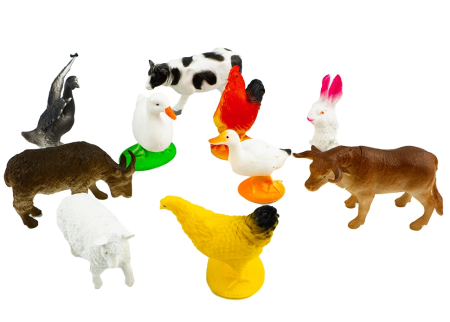Figurine - Animale domestice, 10 buc/set