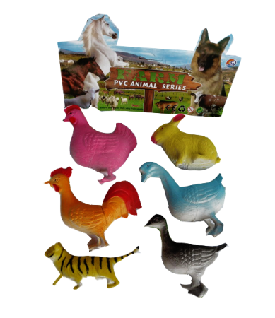 Figurine - Animale domestice colorate