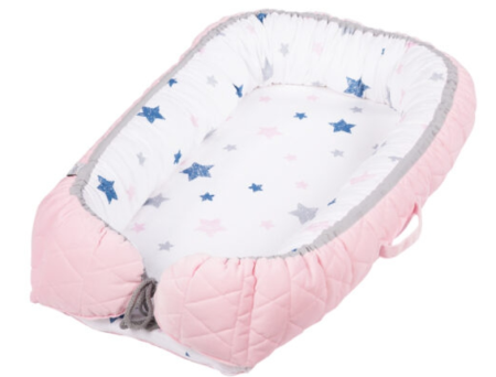 Baby Nest Klups Velvet Roz V101 [1]