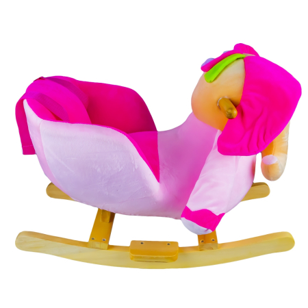 Balansoar, 2 in 1, Functie de mergator, elefantel roz [2]