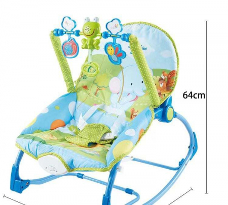 Balansoare si Leagane - Balansoar copii, 2 in 1,Functie de vibratie si muzica