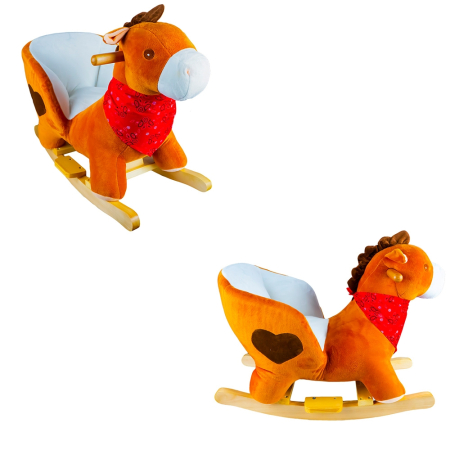 Balansoar Pentru Bebelusi, Calut, Maro, 60x34x45 Cm [2]