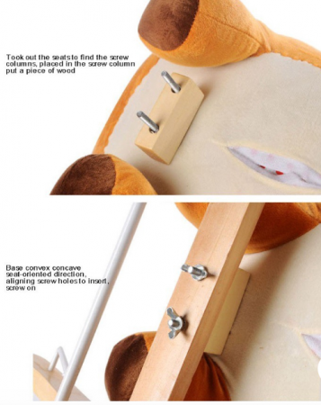 Balansoar Pentru Bebelusi, REN, Lemn + Plus [2]