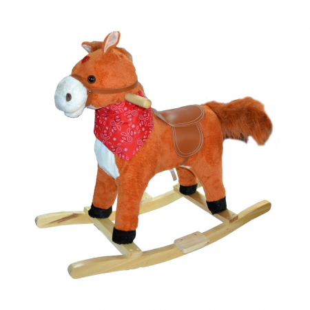 Balansoare si Leagane - Calut Balansoar, Lemn + Plus, 60 Cm