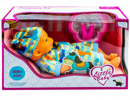 Papusi, plusuri, zane si figurine - Bebelus Cu Accesorii pentru papat