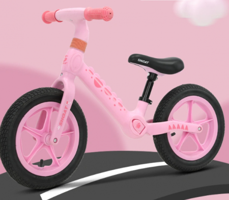 Bicicleta, De echilibru, fara pedale, Cu roti din cauciuc, pentru copii 2-5 ani [1]