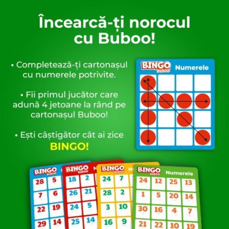 BINGO - BUBOO NUMERELE - BRAILLE - (SI PENTRU NEVAZATORI ) - 2 VARIANTE DE JOC [3]