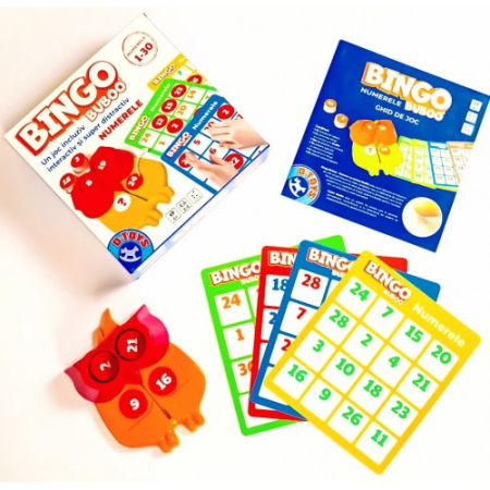 BINGO - BUBOO NUMERELE - BRAILLE - (SI PENTRU NEVAZATORI ) - 2 VARIANTE DE JOC [2]