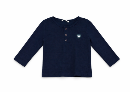 Bluze - Bluza maneca lunga, albastra