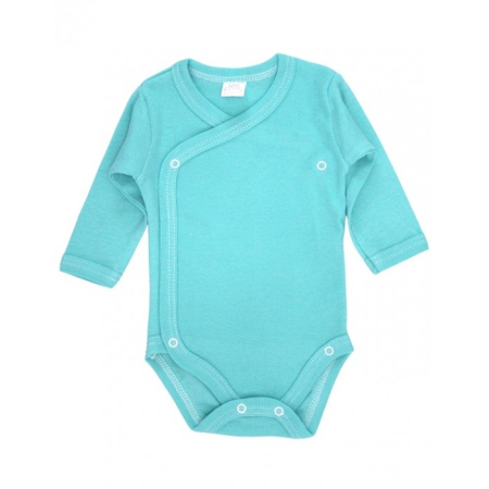 Body - Body copii,albastru,Bumbac pieptanat