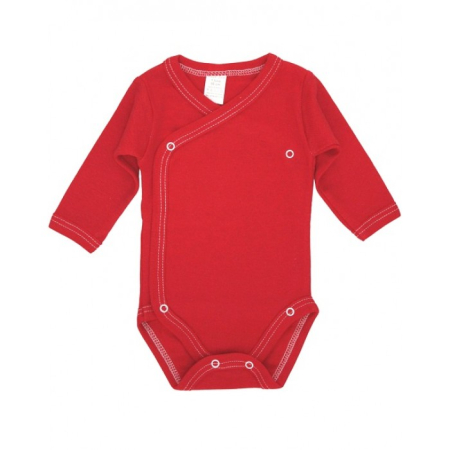 Body - Body copii,rosu,Bumbac pieptanat