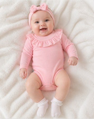 Haine bebe fetite - Body fetite, cu volan