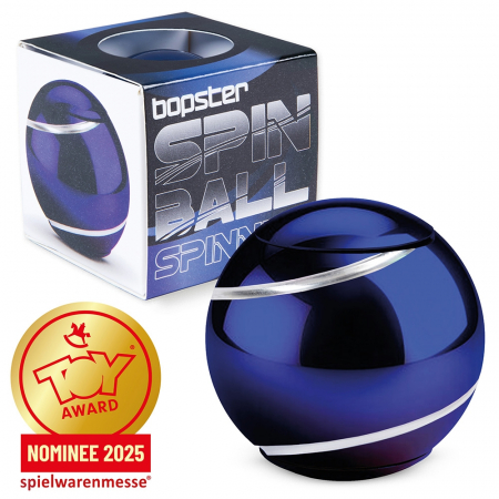 Jucarii tip Montessori - Bopster Spin Ball, Albastru