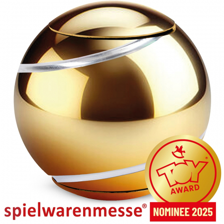 Jucarii tip Montessori - Bopster Spin Ball, Auriu