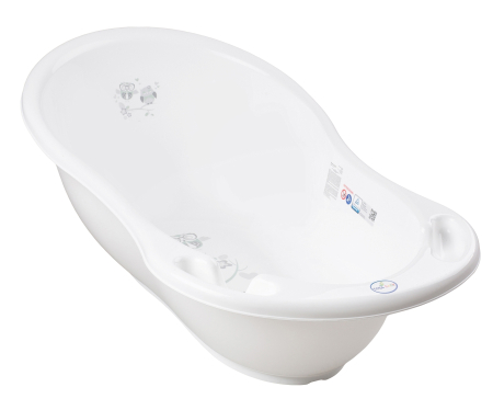 Pentru bebe - CADITA COPII 86CM CU SENZOR BUFNITA ALBA