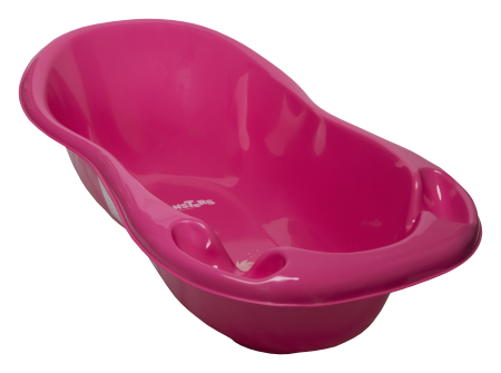 Pentru bebe - CADITA COPII 86CM CU SENZOR SI DOP MONSTERS ROZ MN