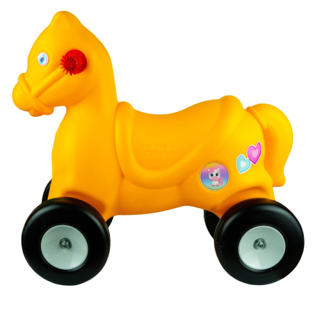 Calut Balansoar 2 In 1, 55x27.5x49 cm, galben [4]