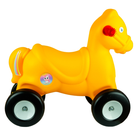 Calut Balansoar 2 In 1, 55x27.5x49 cm, galben [1]