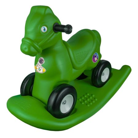 Pentru bebe - Calut Balansoar 2 In 1, 55x27.5x49 cm, verde