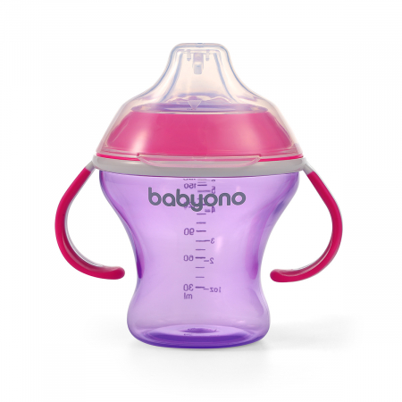 Pentru bebe - Canita anti-varsare Babyono roz