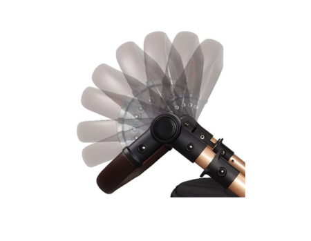 Carucior 2 in 1, Cu landou Reversibil, copertina extensibila, geanta pentru scutece, Belecoo, Turcoaz [7]