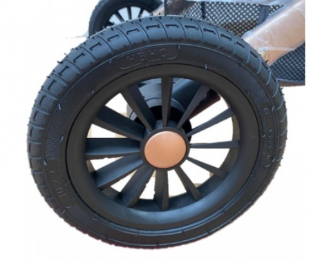 Carucior 2 in 1, Cu suspensii duble, Geanta pentru accesorii, Viziera de vara inclusa, Roz [7]