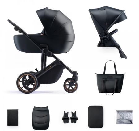 Carucior 2 in 1 - CARUCIOR 2 IN 1 KINDERKRAFT PRIME 2, VENEZIAN BLACK