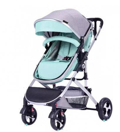 Carucior 2 in 1 - Carucior 2 in 1,Modul sport transformabil din landou,Plasa de insecte si geanta de scutece,VERNIL 1