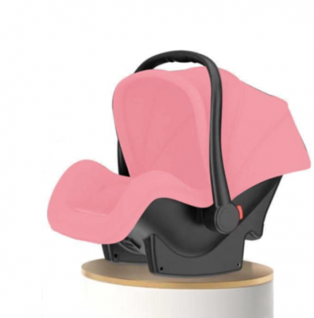 Carucior 3 in 1, Cu landou Reversibil, copertina extensibila, geanta pentru scutece, Belecoo, Cu scoica auto [2]