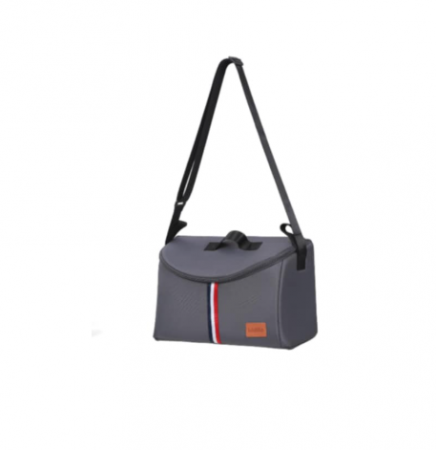 Carucior, 3 in 1, cu suspensii duble si landou reversibil, Element sustinere dublu, Maner reversibil, Kidilo, Gri [5]