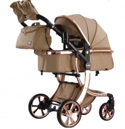 Carucior 3 in 1, Geanta de scutece,cu suspensie, Kidilo, G10C [2]