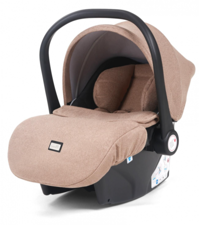 Carucior 3 in 1, 0-36 luni, Colectia Fizio-Lux G9, Piese distincte, Cu Suspensii, Landou reversibil, Husa de ploaie si insecte, Geanta de scutece, Manusi de protectie, Bej [4]