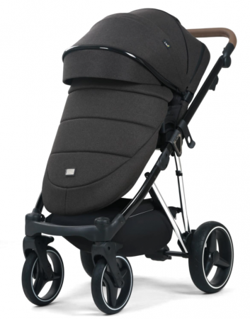 Carucior 3 in 1, 0-36 luni, Colectia Fizio-Lux G9, Piese distincte, Cu Suspensii, Landou reversibil, Husa de ploaie si insecte, Geanta de scutece, Manusi de protectie, negru [2]