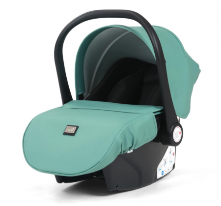 Carucior 3 in 1, 0-36 luni, Colectia Fizio-Lux G8, Piese distincte, Cu Suspensii, Landou reversibil, Husa de ploaie si insecte, Geanta de scutece, Manusi de protectie, Eco-piele, Green [4]