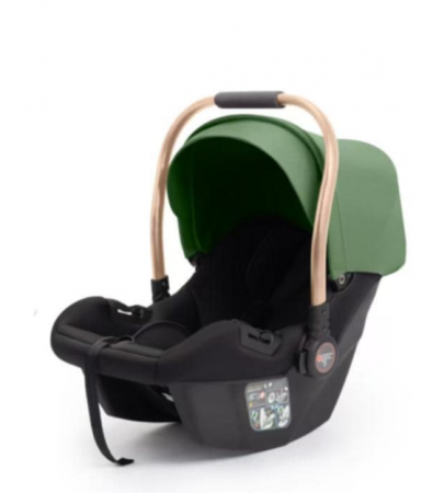 Carucior 3 in 1, Kidilo, cu suspensii, Geanta termica pentru accesorii si salteluta, Verde, Landou reversibil, Cadru aluminiu, A10 [3]