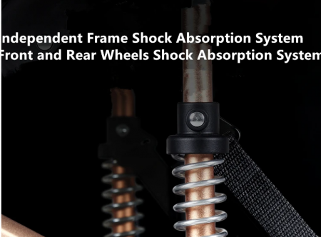 Carucior 3 in 1, Kidilo, cu suspensii, Geanta termica pentru accesorii si salteluta, Landou reversibil, Cadru aluminiu, A10 [6]