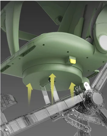 Carucior bebe cu copertina retractabila pentru protectie UV, 6 si 36 luni, reversibil, pliere compacta tip troler pentru avion, lumini si muzica [6]