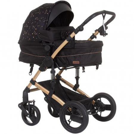 Carucior 2 in 1 - Carucior Chipolino Camea 2 in 1 ebony