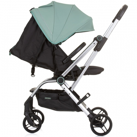 Carucior Chipolino Twister pastel green cu sezut rotativ [4]