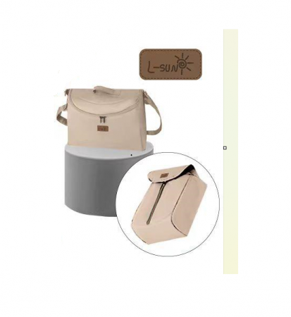 Carucior copii, 0-36 luni, Cu suspensii, Landou reversibil, Pozitie de somn si sezut, Roata cauciuc, Bej [3]