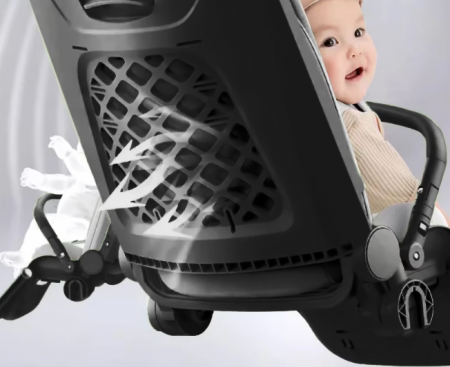 Carucior copii, 0-36 luni, sarcina maxima 22 kg, Landou reversibil, Colectie Lux, Geanta de scutece [8]