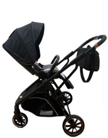 Carucior copii, 0-36 luni, sarcina maxima 22 kg, Landou reversibil, Colectie Lux, Geanta de scutece [6]