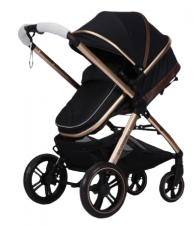 Carucior copii, 2 in 1, multifunctional, Pliere compacta tip carte, suspensie la roti [3]