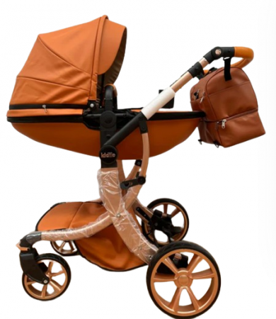 Carucior copii, 3 in 1, colectia Lux, suspensii duble si accesorii incluse [6]