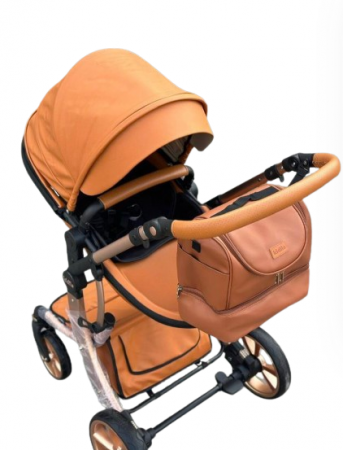 Carucior copii, 3 in 1, colectia Lux, suspensii duble si accesorii incluse [7]