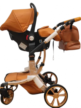 Carucior copii, 3 in 1, colectia Lux, suspensii duble si accesorii incluse [2]