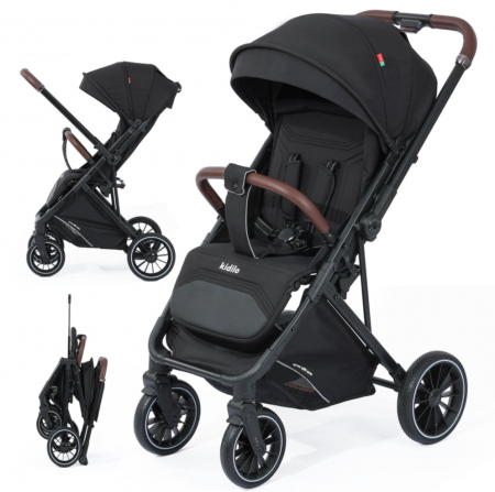 Carucior sport - Carucior Copii , sport cu pozitie de somn, pliere troler, Spatar reglabil, Tehnologia One-Hand Folding, copertina extensibila, maner reversibil