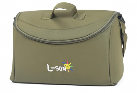 Carucior Copii , sport cu pozitie de somn, pliere troler, Spatar reglabil, Tehnologia One-Hand Folding, copertina extensibila, maner reversibil, husa de picioare si geanta, Verde kaki [4]